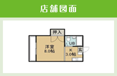 正確で見易い店頭図面